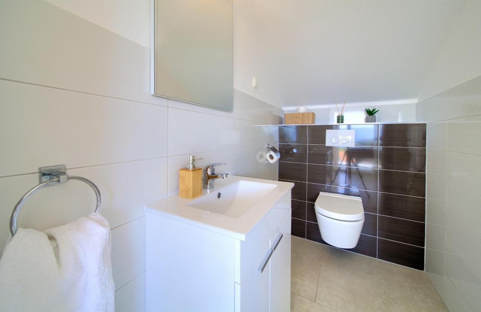 Apartment Sasso Bianco With The Private Pool Njivice Exteriér fotografie